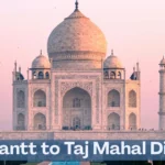 Agra Cantt to Taj Mahal Distance